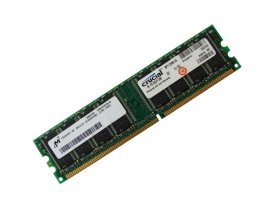 Crucial CT6464Z335 PC2700U-25331 512MB 1Rx8 PC2700 333MHz Desktop DDR Memory - Discount Prices, Technical Specs and Reviews