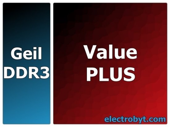 Geil GVP33GB1066C8TC PC3-8500 1066MHz 3GB (3 x 1GB Kit) Value PLUS 240pin DIMM Desktop Non-ECC DDR3 Memory - Discount Prices, Technical Specs and Reviews