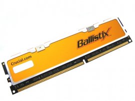 Crucial Ballistix BL3264Z402 256MB 400MHz PC3200 DDR Memory - Discount Prices, Technical Specs and Reviews