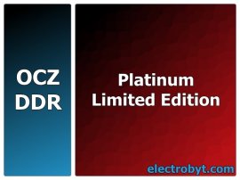 OCZ OCZ4001024ELDCPLE-K 400MHz 1GB (2 x 512MB Kit) Platinum Limited Edition PC3200 DDR Memory - Discount Prices, Technical Specs and Reviews