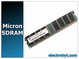 Micron MT16LSDT3264AG PC133U-222-542 256MB CL2 PC133 SDRAM - Discount Prices, Technical Specs and Reviews