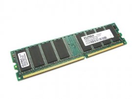 Elpida EBD25UC8AMFA-5B PC3200U-30330 256MB PC3200 DDR Memory - Discount Prices, Technical Specs and Reviews