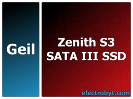 Geil GZ25S3L-120G 120GB Zenith S3 7mm Low Profile SATA III 6Gbps 2.5" SSD Internal Solid State Hard Drive - Discount Prices, Technical Specs and Reviews