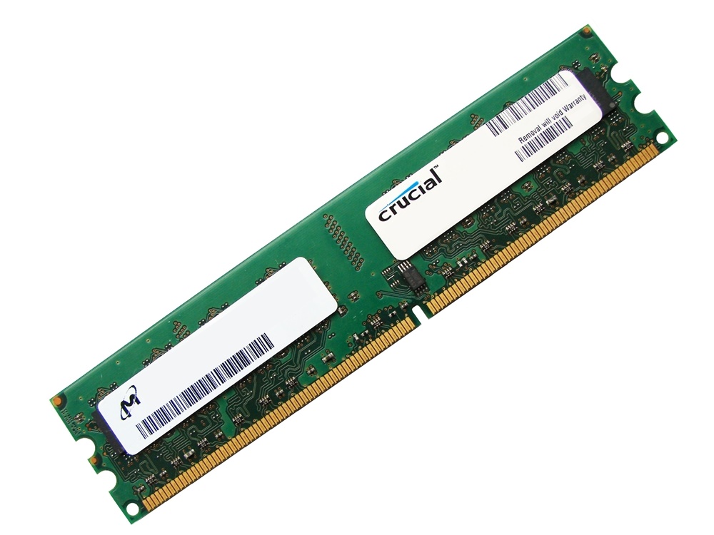 CT25664AA800 2GB PC2-6400U-666 800MHz 2Rx8 240-pin DIMM, Non-ECC DDR2 Desktop Memory Prices, Technical Specs and Reviews [Crucial CT25664AA800 2GB 800MHz 2Rx8 240-pin DIMM, Non-ECC DDR2 Desktop Memory -