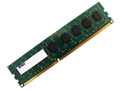 Buffalo D3U1333-X1G 1GB CL9 PC3-10600 1333MHz 240pin DIMM Desktop Non-ECC DDR3 Memory - Discount Prices, Technical Specs and Reviews