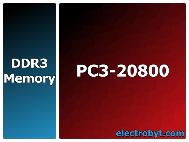 (image for) PC3-20800, 2600MHz