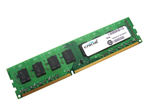 Crucial CT12864BA1067 1GB PC3-8500U 1066MHz 240pin DIMM Desktop Non-ECC DDR3 Memory - Discount Prices, Technical Specs and Reviews