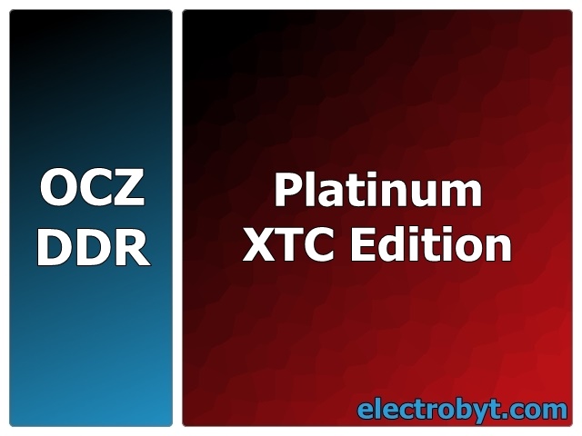 (image for) OCZ OCZP4001G 400MHz 1GB Platinum XTC Edition PC3200 DDR Memory - Discount Prices, Technical Specs and Reviews